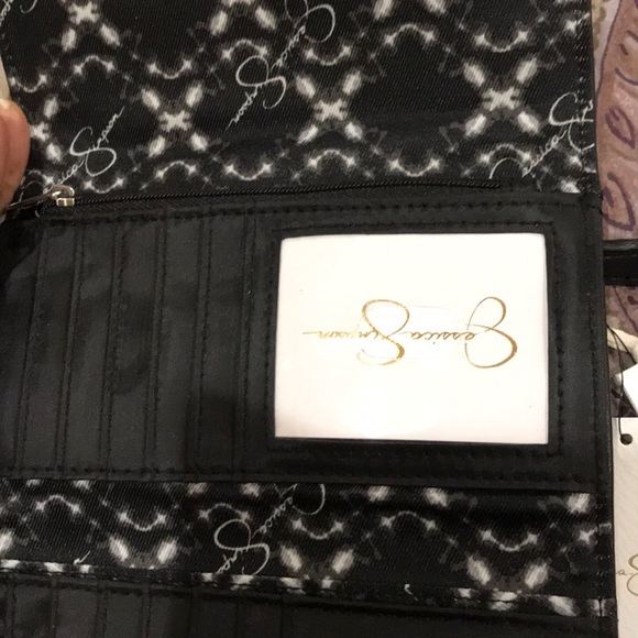 Wallet with Flower and Stud Detail - Picture 3 of 5